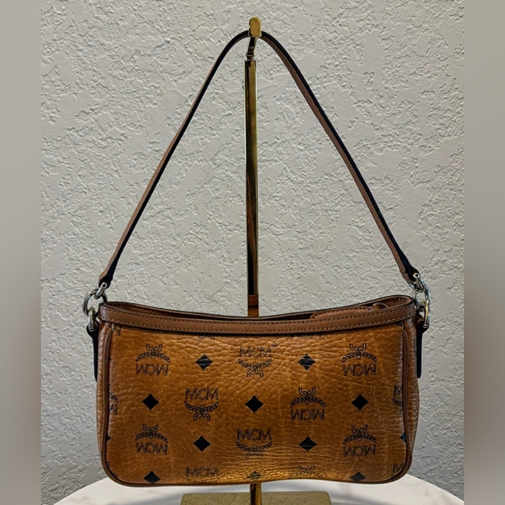SOLD SOLD SOLD SOLD MCM Mini Bag Cognac EUC - Picture 2 of 11